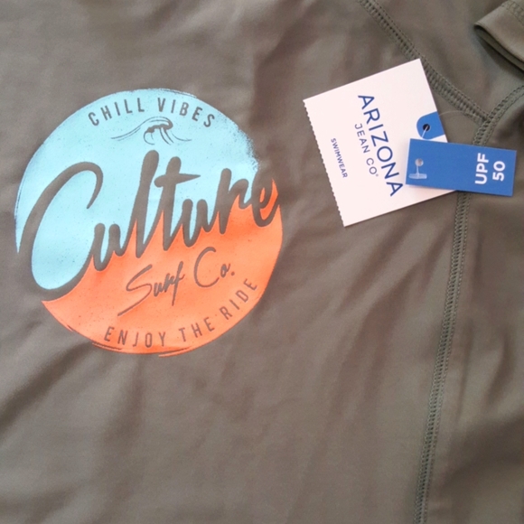 💚New Arizona Swim Wear Top - Picture 2 of 4